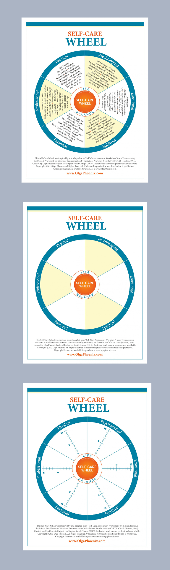 Self Care Wheels