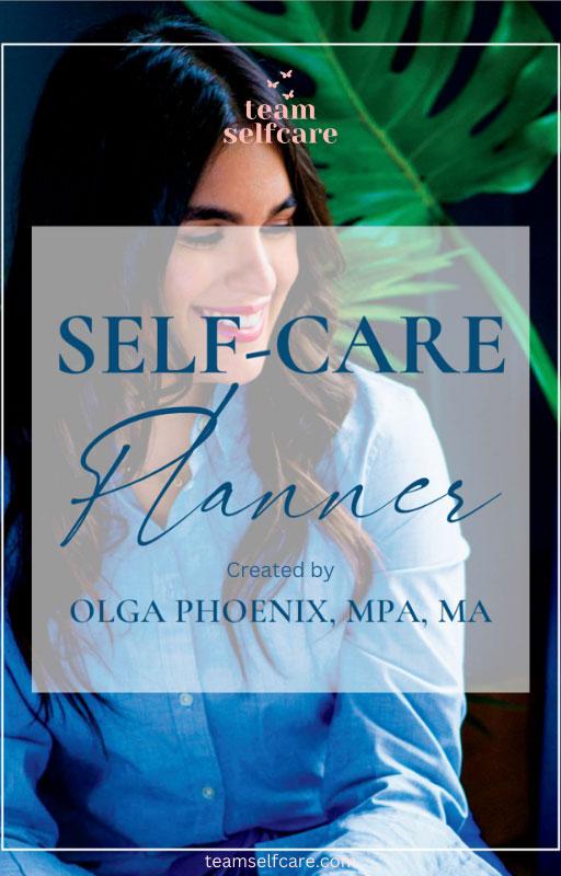 Self care planner cover starter kit