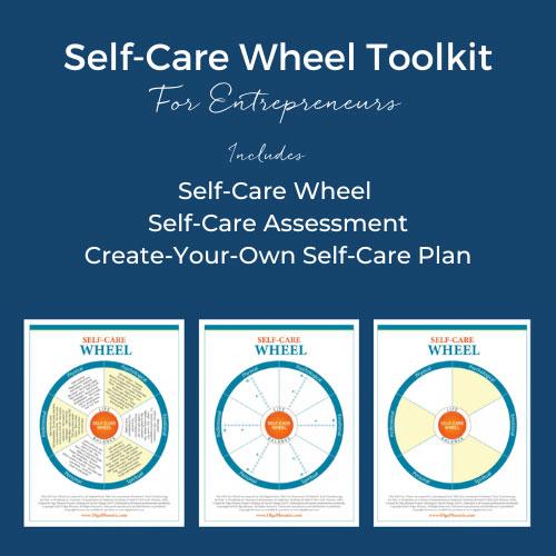 Self care wheel toolkit sales graphics