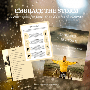 Embrace the Storm Workbook for Resilience and Personal Growth 