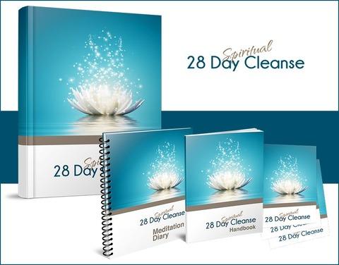 28-Day Spiritual Cleanse Course book and Diaries